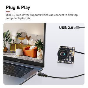 Máy ảnh công nghiệp mô-đun <span class=keywords><strong>1080P</strong></span> ar0230 32*32mm 2.7mm 120 độ distortionless HDR 105dB đèn nền USB cho máy tầm nhìn - Product Image 4