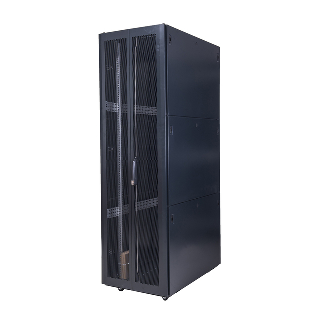 42U 600 1000mm 19-Inch Rack Mount Floor Standing Data Center 2 Door Network Server Cabinet SPCC Steel IP20 Protection