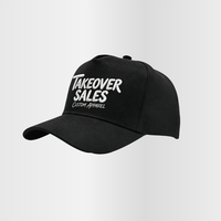 Op maat gemaakte luxe geborduurde logo 5-panel A-frame baseballcap met stippenpatroon, 100% polyester, unisex, volwassenen, sportpet
