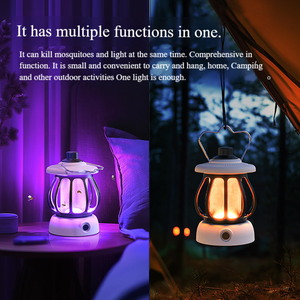 Venta al por mayor Trampa <span class=keywords><strong>para</strong></span> insectos voladores sin zapping Trampas <span class=keywords><strong>para</strong></span> <span class=keywords><strong>moscas</strong></span> de frutas Trampa <span class=keywords><strong>para</strong></span> <span class=keywords><strong>moscas</strong></span> recargable 3 en 1 UV Mosquito Killing Camping Lighting - Product Image 4