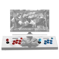 Kit de Joystick d'arcade à retardement zéro, bouton poussoir LED + Joystick + encodeur USB + faisceau de câbles contrôleur USB pour Arcade Mame Arcade Game