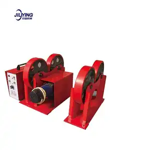 Self-aligning welding rotator used for pipe welding turning roll seam welding rotator