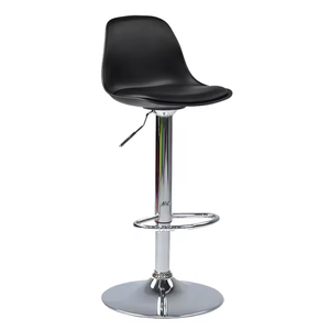 Tabourets de <span class=keywords><strong>bar</strong></span> contemporains avec siège en cuir Repose-pieds réglable pour comptoir de cuisine Salon de pub et restaurant - Product Image 1