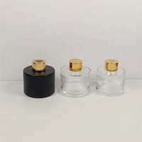 Bouteille diffuseur à roseaux unique de 30ml Bouteille diffuseur à roseaux en verre de 200ml 500ml avec bâtonnets