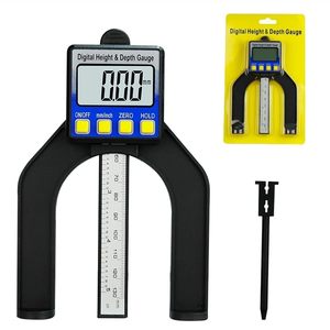 Marcle Digital Height Depth Gauge 0-130mm High Accuracy Woodworking Measurement Tool - Product Image 1