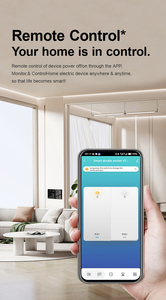 Enchufe de Pared Inteligente Universal de 16A con Carga Rápida de 70W, Enchufe WiFi con Control por Voz para Alexa y <span class=keywords><strong>Asistente</strong></span> de <span class=keywords><strong>Google</strong></span> - Product Image 4