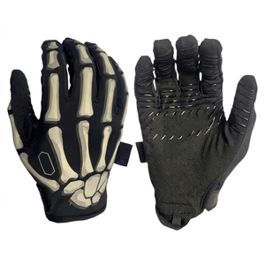 Guantes Tácticos Premium para Paintball, Palma con Absorción de Impactos, Protección Reforzada en los Nudillos, Antideslizantes, Respaldo de Malla Transpirable, Dedos Completos - Product Image 1