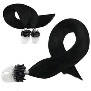 Extensiones de Cabello Remy Virgen Multifuncionales de Alta Calidad con Anillo Micro Loop-X, Sin Enredos, Sin Caída, Longitud de 10 a 30 Pulgadas - Product Image 5