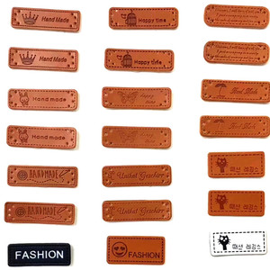 جلد مخصص مع شعار مخصص للخياطة على الجينز أصلي ، ملصق ملابس من المطاط - Product Image 3