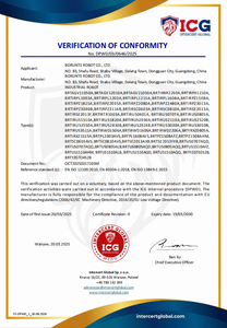 Système de bras robotisé de soudage industriel BORUNTE à 6 axes avec PLC et moteur IP54, capacité de charge de 6 kg, origine Guangdong - Product Image 6