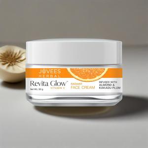 مغذي للجلد الجوفز العشبي Revita Glow Vit C كريم 50 جم مناسب لجميع أنواع البشرة - Product Image 4