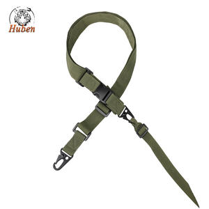 1.5インチ戦術<span class=keywords><strong>3</strong></span>ポイントスリングガンショルダーストラップ調整可能クイックデタッチハンティングアクセサリーハンギングガンスリング - Product Image 3