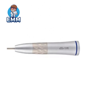 Tandheelkundig 1:1 chirurgisch handstuk met interne spray, recht handstuk, roestvrij staal, lage snelheid, contra-hoek met E-type connector - Product Image 1