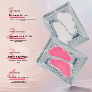 Masque pour les <span class=keywords><strong>yeux</strong></span> Cloud Eye Mask à l'acide hyaluronique et au collagène, réduit les rides autour des <span class=keywords><strong>yeux</strong></span>, réduit les poches, hydrate, tranches fines pour la peau délicate des <span class=keywords><strong>yeux</strong></span> - Product Image 3