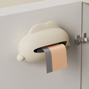 Wall Mounted Tissue <b>Box</b> Organizer Yellow Green Portable Kitchen Bathroom Toilet <b>Storage</b> Holder - Product Image 3