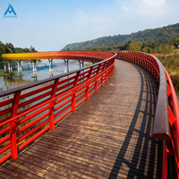 Garde-corps de passerelle en acier inoxydable sur mesure, protection IP65, assemblage facile, couleur et taille personnalisables