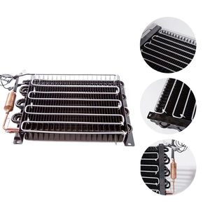 Trocador de Calor Leve de Tubo com Aletas de Cobre ou Alumínio para Refrigeradores de Alimentos - Product Image 3