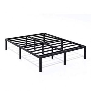 Warehouse Iron Durable Living Room Hotel Metal Platform Adjustable Customizable Modern Bedroom Furniture <b>Bed</b> Frame King Size - Product Image 1