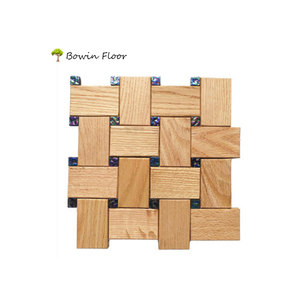 KHÁCH SẠN Khá Tiếp Nhận Nền Tường <span class=keywords><strong>Chevron</strong></span> Khảm Gạch Tường Nghệ Thuật - Product Image 1