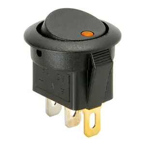 LED Light 12 v16a Car Auto Boat ON/OFF interruttore a bilanciere SPST 3P Interrupteurs SCHALTEN Interruptor