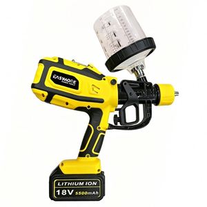 <span class=keywords><strong>Pistola</strong></span> de Pintura Eléctrica Inalámbrica HVLP de 20V con Recipiente Grande de 1400ML, <span class=keywords><strong>Pistola</strong></span> de Pulverización Eléctrica <span class=keywords><strong>para</strong></span> <span class=keywords><strong>Pintar</strong></span> Automóviles - Product Image 4