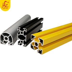 <span class=keywords><strong>Profilé</strong></span> en Aluminium Extrusion sur mesure <span class=keywords><strong>40x40</strong></span>, 2020 3030 4040 4080, 1 pièce, accessoire industriel <span class=keywords><strong>noir</strong></span> - Product Image 2