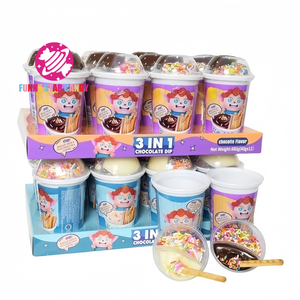 High Quality OEM Wholesales Kids Snack 3 in 1 Sweet Milk <strong>Chocolate</strong> Cookies Stick Cup <strong>Finger</strong> Biscuits Dip <strong>Chocolate</strong> Candy - Product Image 6