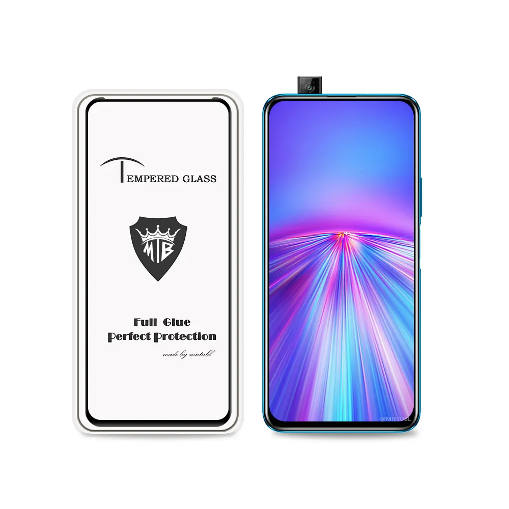 Honatop Wholesale 9H full glue screen protector Tempered glass for HUAWEI Y6P ENJOY 20 Y8P/P SMART S ENJOY 10high transparency