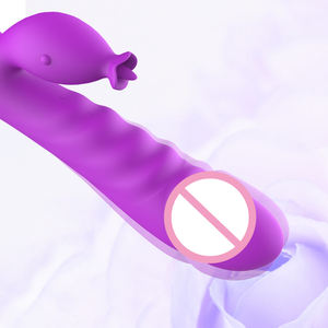 En Stock 10 Vibrations Frisky Lapin Vibrateur Gode Vibre G Spot Rétractable Chauffage Femelle Masturbateur Masseur pour Couple - Product Image 6