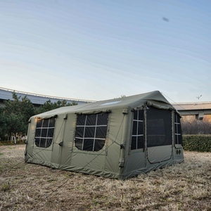 <span class=keywords><strong>Tente</strong></span> de camping <span class=keywords><strong>gonflable</strong></span> <span class=keywords><strong>XXL</strong></span> de 17,28 m², imperméable, <span class=keywords><strong>tente</strong></span> pneumatique 4 saisons, abri familial pour voyages en plein air - Product Image 3