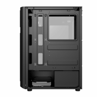 Gabinete para PC Century Star, ATX Full Tower, Panel Lateral de Vidrio, Base de Aluminio con Iluminación, Puertos USB Frontales de 120MM