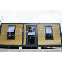 Maison mobile préfabriquée PrefabX, design moderne de luxe, 2 chambres, écologique, durable, imperméable, maisons en bois préfabriquées