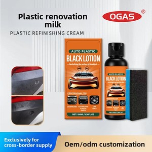 Lotion <span class=keywords><strong>de</strong></span> rénovation pour plastiques <span class=keywords><strong>de</strong></span> <span class=keywords><strong>voiture</strong></span>, pour restaurer <span class=keywords><strong>la</strong></span> brillance noire des pièces intérieures décolorées, produit d'entretien automobile fabriqué en Chine - Product Image 5