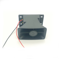 Klaxon d'avertissement de recul DC 12V 107DB coaxial pour camions miniers, de construction, poids lourds, chariots élévateurs et voitures
