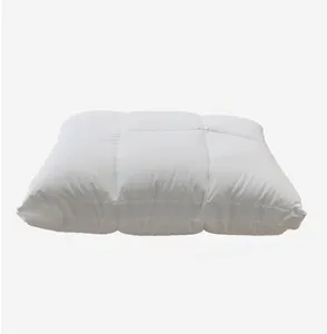 OEKO Customized Wholesale Quilted Back Pillow 50x70cm White Cotton Adjustment 5 Layers Bed Sleeping Pillow