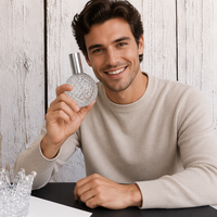 Flacon de parfum sphérique de luxe avec pompe pulvérisatrice, atomiseur, testeur, emballage d'huile, flacons de parfum