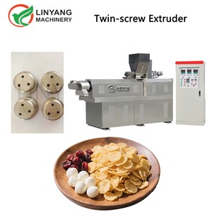 Línea de Producción Automática de Cereales Instantáneos <span class=keywords><strong>para</strong></span> Bebés, Cereales de Maíz Extruido de Doble Tornillo Digital, Fabricación de Cereales <span class=keywords><strong>para</strong></span> el Desayuno - Product Image 3