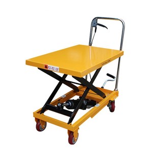 Mesa elevadora <span class=keywords><strong>manual</strong></span> Elevador hidráulico con ruedas Mesa elevadora <span class=keywords><strong>manual</strong></span> con transportador Carro elevador de tijera <span class=keywords><strong>manual</strong></span> - Product Image 2