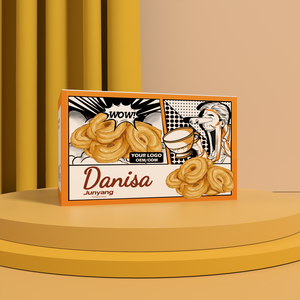 Eco-Friendly <strong>Rectangle</strong> Biscuit Paper Box Cookie Snack <strong>Packaging</strong> Box Custom Printing Cereal Box <strong>Packaging</strong> - Product Image 3