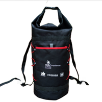 Sac à dos de trail running personnalisé, sac de course de triathlon, sac à dos de sport à grande capacité avec fermeture à enroulement et larges bretelles