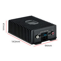Procesador de Audio DSP Profesional, Amplificador de Navegación para Automóvil, Actualización de Audio sin Pérdidas, Alta Potencia Clase AB, 4 Canales Modificados
