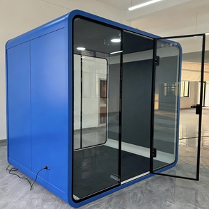 Cabina Telefónica Insonorizada Móvil Privada Extraíble 2026 con Sistema de Ventilación, Cabina Telefónica para Oficina - Product Image 6