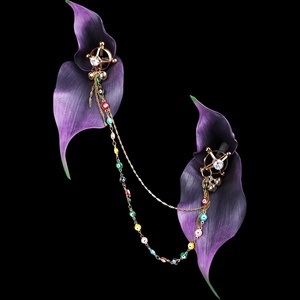 Coffret de pinces à tétons pour cadeau de Noël avec motifs cerise, œil, tournesol et étoile |   Clips de bijoux BDSM réglables pour couples - Product Image 3