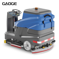 GAOGE F1100 Nouvelle autolaveuse industrielle et commerciale à haute efficacité, conduite avant/arrière, 9450/h, largeur de la raclette 1200 mm
