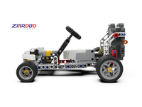 Kit de Robot STEM DIY, Juguetes de Construcción Tecnológica, Juego de Ladrillos para Niños, Juguete Educativo de Construcción de Modelos Apilables, 5-7 Años