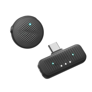 I nsta360 mic air Detail-Rich Audio 48h Action Camera Accessories <b>Wireless</b> Lavalier <b>Microphone</b> Mini Noise-Canceling - Product Image 1