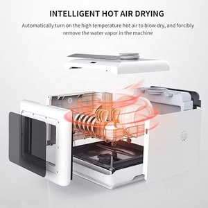 Mini <span class=keywords><strong>Lavavajillas</strong></span> de Sobremesa, Instalación Gratuita, 4 Plazas, con Secado Rápido para Cocinas Pequeñas - Product Image 2