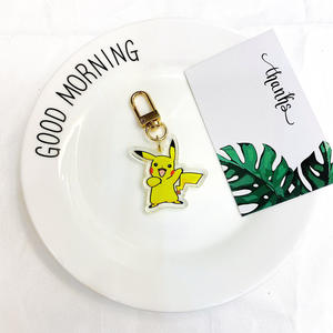 Оптовая продажа: Брелок Покемон Пикачу 10 см, милый кукольный брелок-утка Кагни, подвеска для рюкзака для мужчин и женщин - Product Image 6