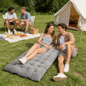 Matelas de couchage pliable multi-usages pour le <span class=keywords><strong>camping</strong></span> et la maison, tapis de couchage pliable pour tente, voyage, randonnée - Product Image 2