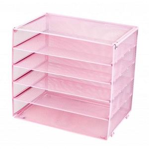 Organisateur de bureau en maille à 5 compartiments pour trier les papiers, de qualité supérieure - Product Image 4
